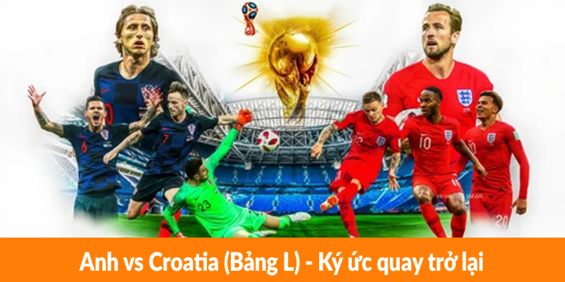 Anh vs Croatia (Bảng L) - Ký ức quay trở lại