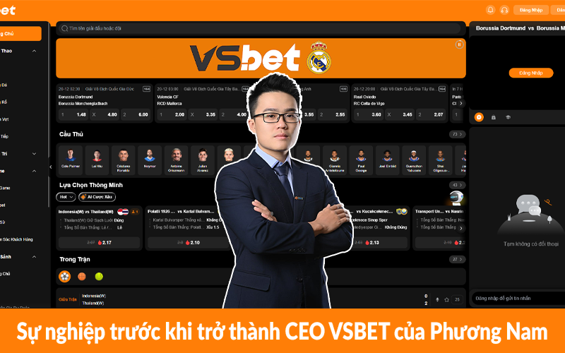 Sự nghiệp trước khi trở thành CEO VSBET của Phương Nam